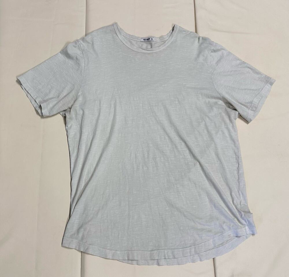 Buck Mason Lightweight Beige Washed Short Sleeve T-Shirt Size XXL T